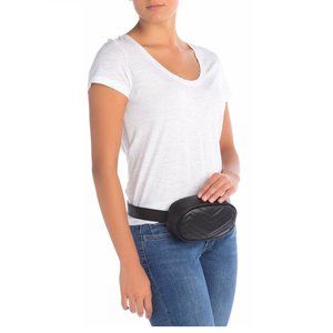 CHRISTIAN LAURIER Women Baly Quilted Belt Bag | One - Size | Black
